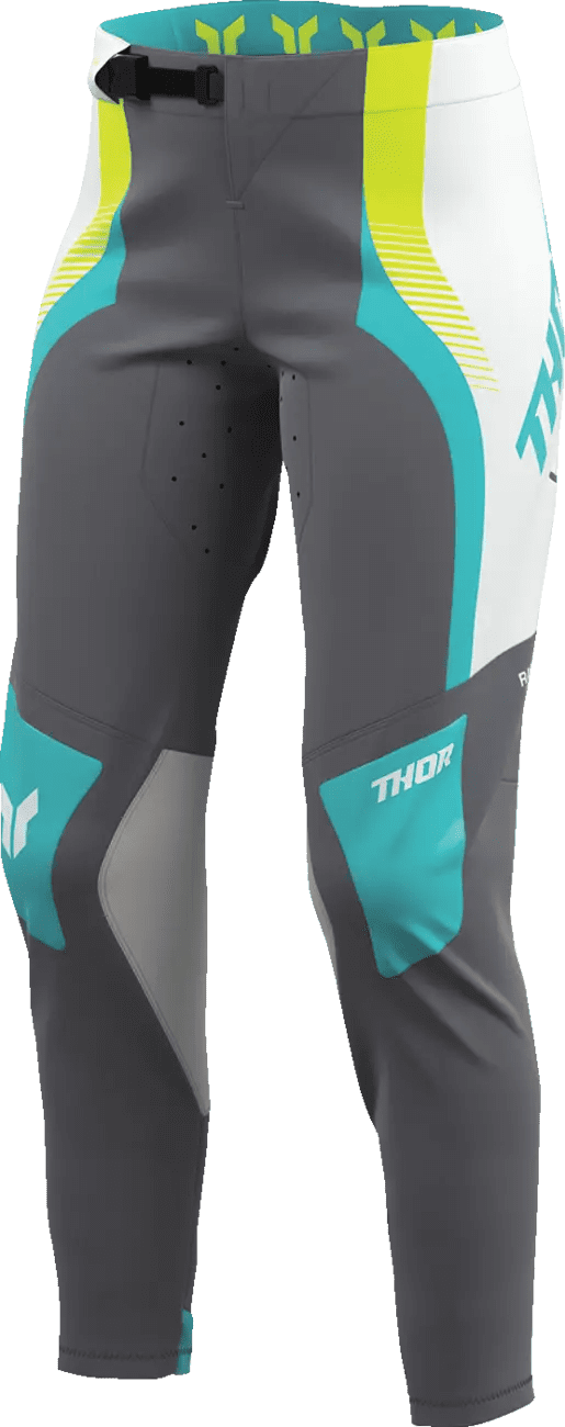 Thor Women Sportmode Pant - Velocity Gray/Aqua - Thor