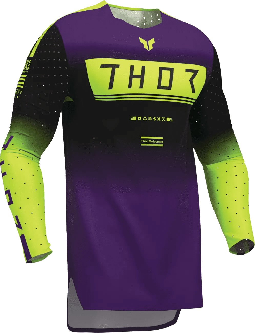 Maillot Thor Sportmode - Geo Black/Purple - Thor - Motocross Parts