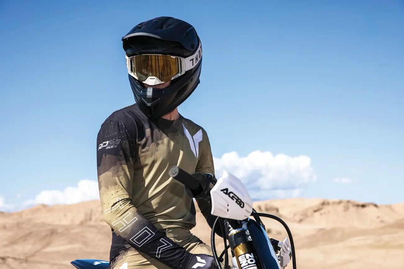 Thor Sportmode Jersey - Carbon Black/Copper - Thor