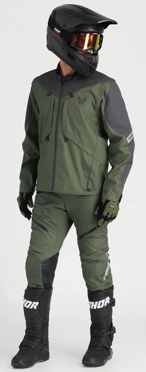Thor terrain jacket - army/charcoal - Thor