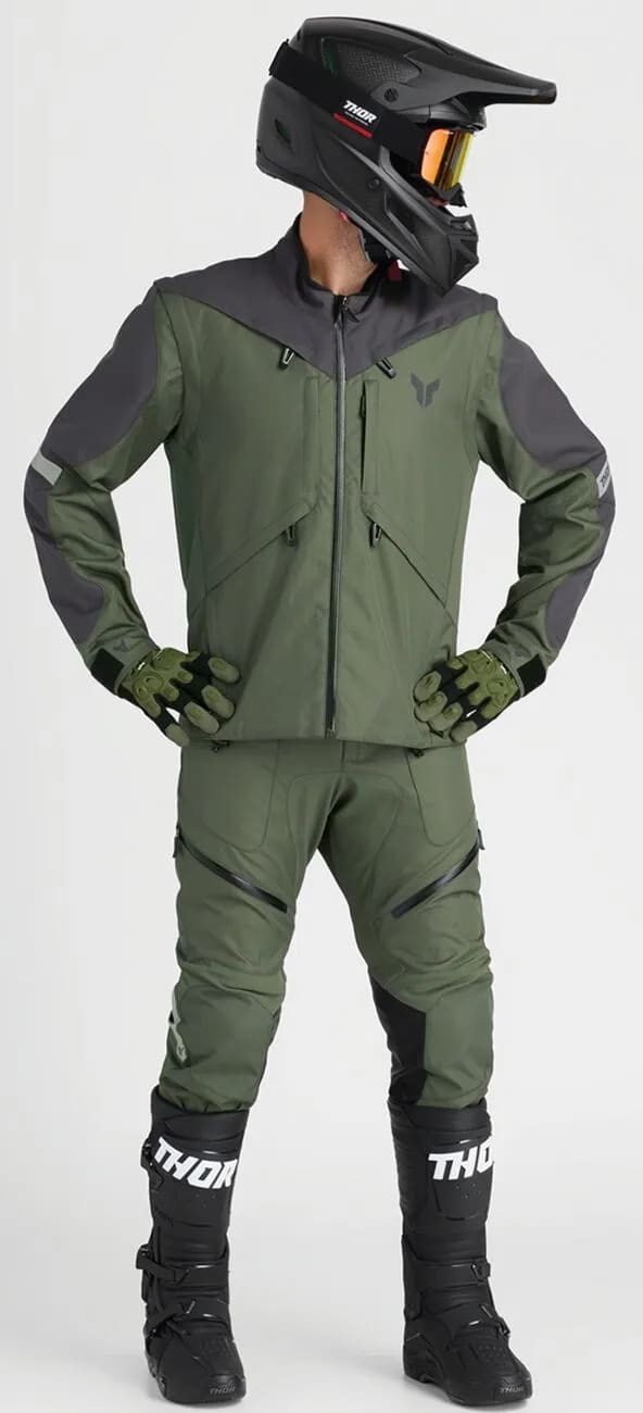 Thor terrain jacket - army/charcoal - Thor