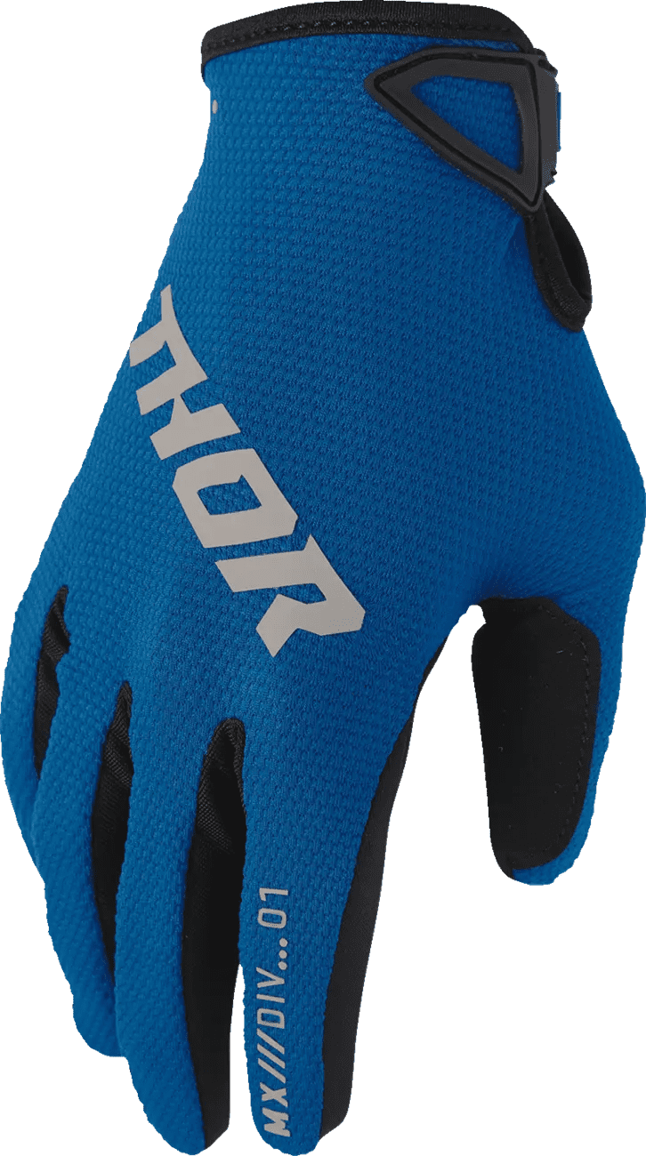 Thor Youth Ridemode Glove - Static Blue - Thor - Motocross Parts