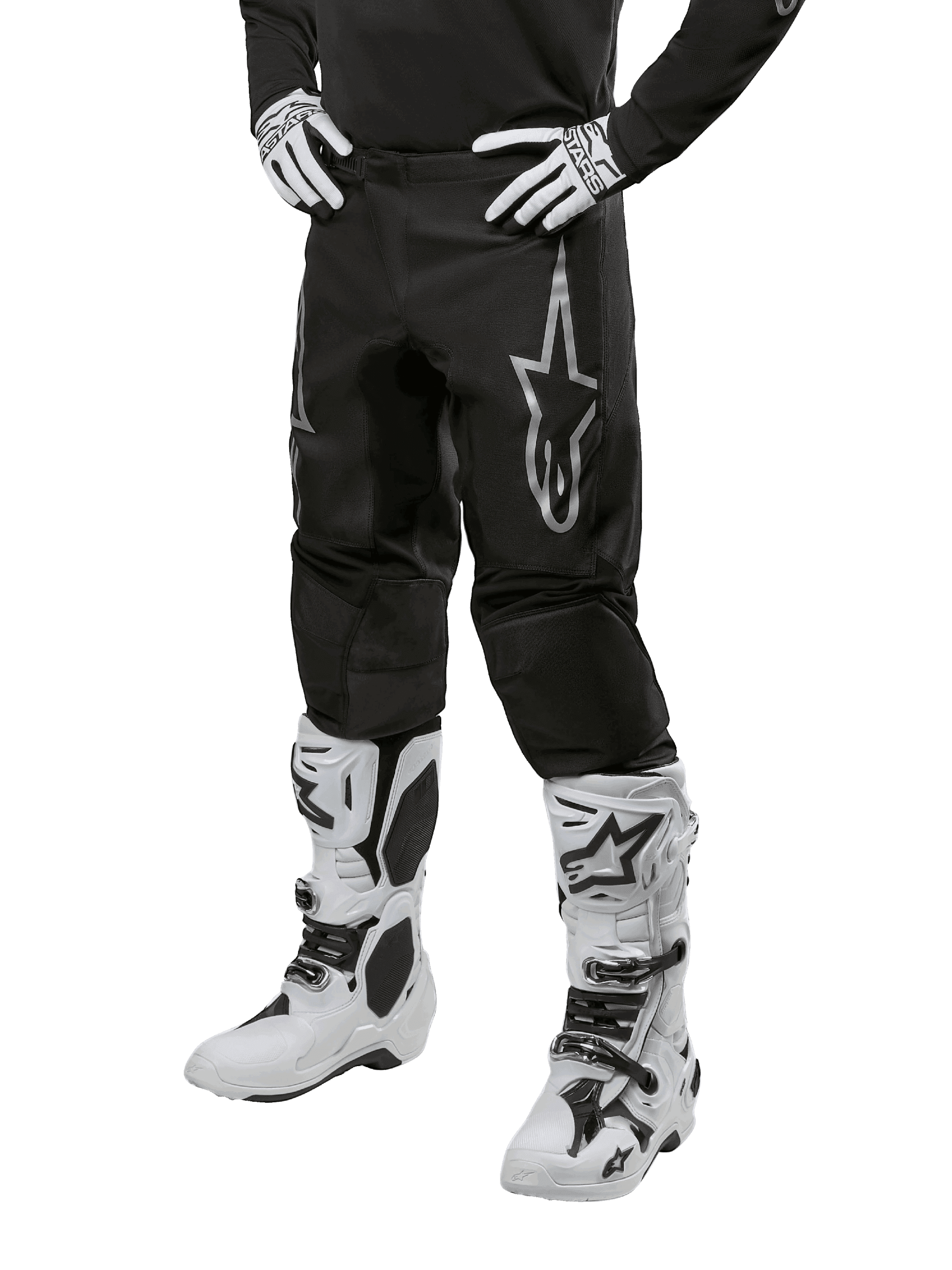 Alpinestars 2024 Fluid Graphite Pants - Alpinestars - Motocross Parts