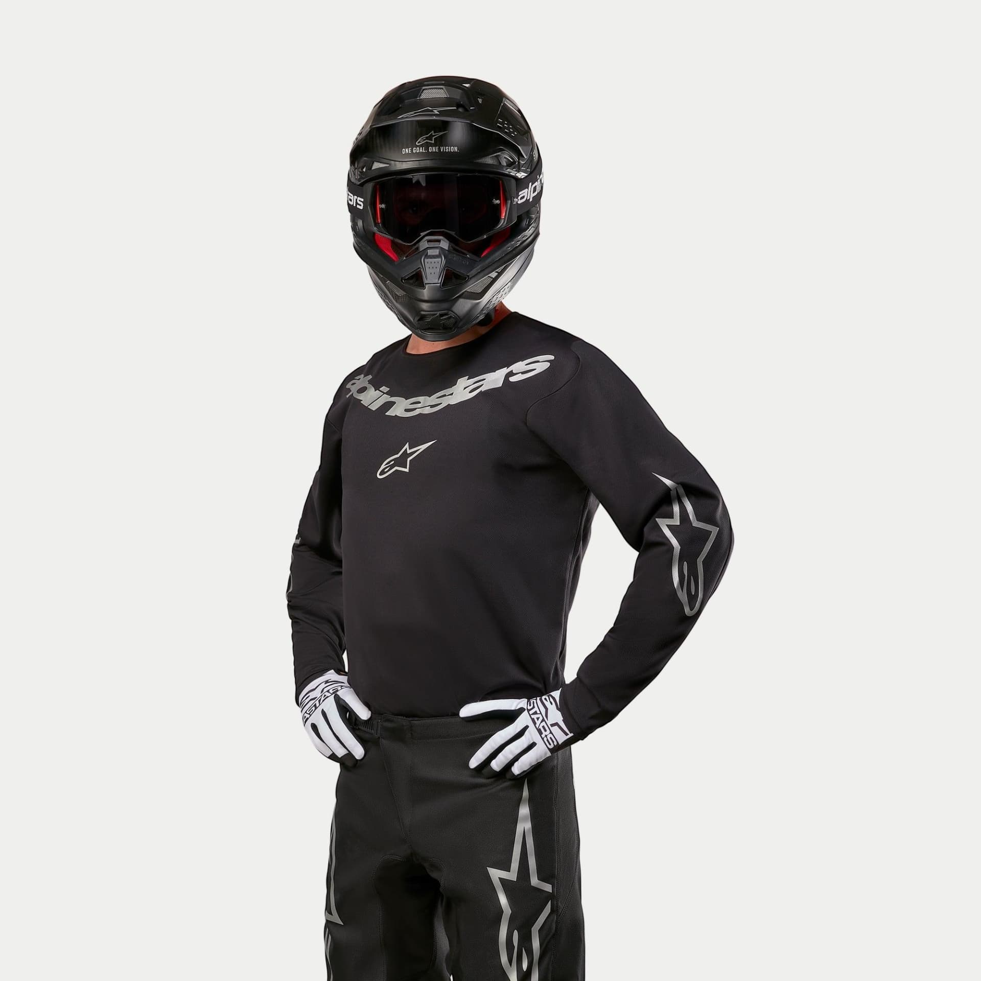 Alpinestars 2024 Fluid Graphite Jersey - Alpinestars