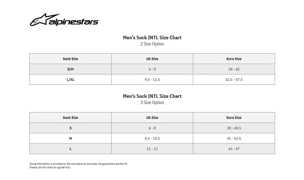 Alpinestars knæbeskyttere sokker - Alpinestars