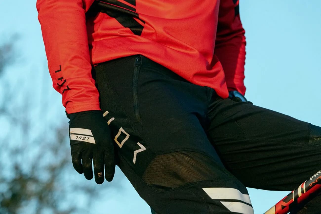 Thor assist long sleeve jersey - sting red/black - Thor
