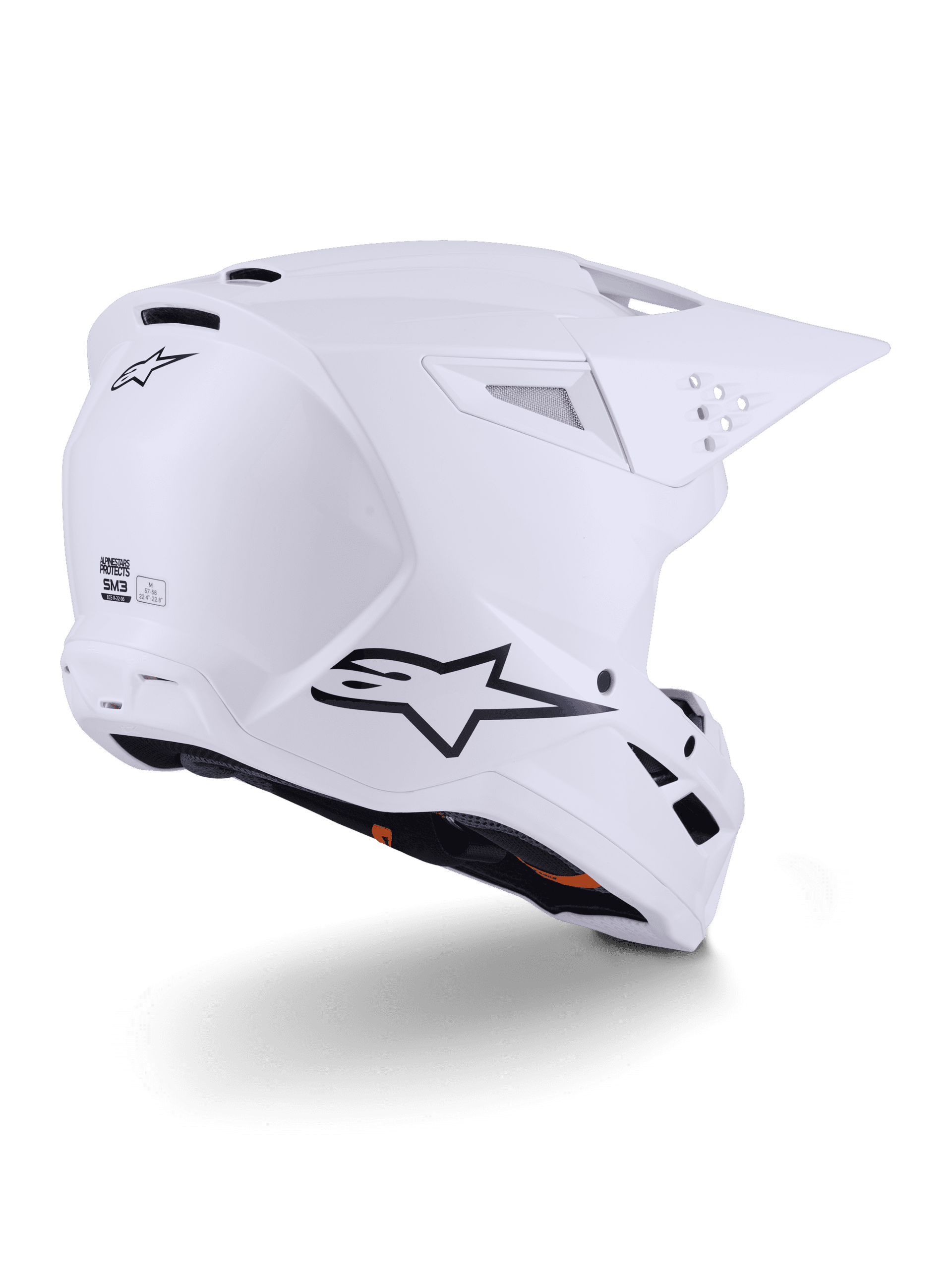 Alpinestars S-M3 Solid Helmet ECE 22.06 - Alpinestars