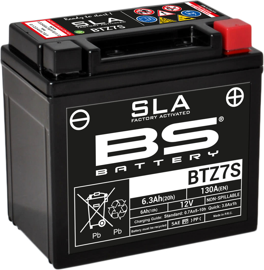 BS Battery BTZ7S (FA) SLA - scellée et activée - BS Battery