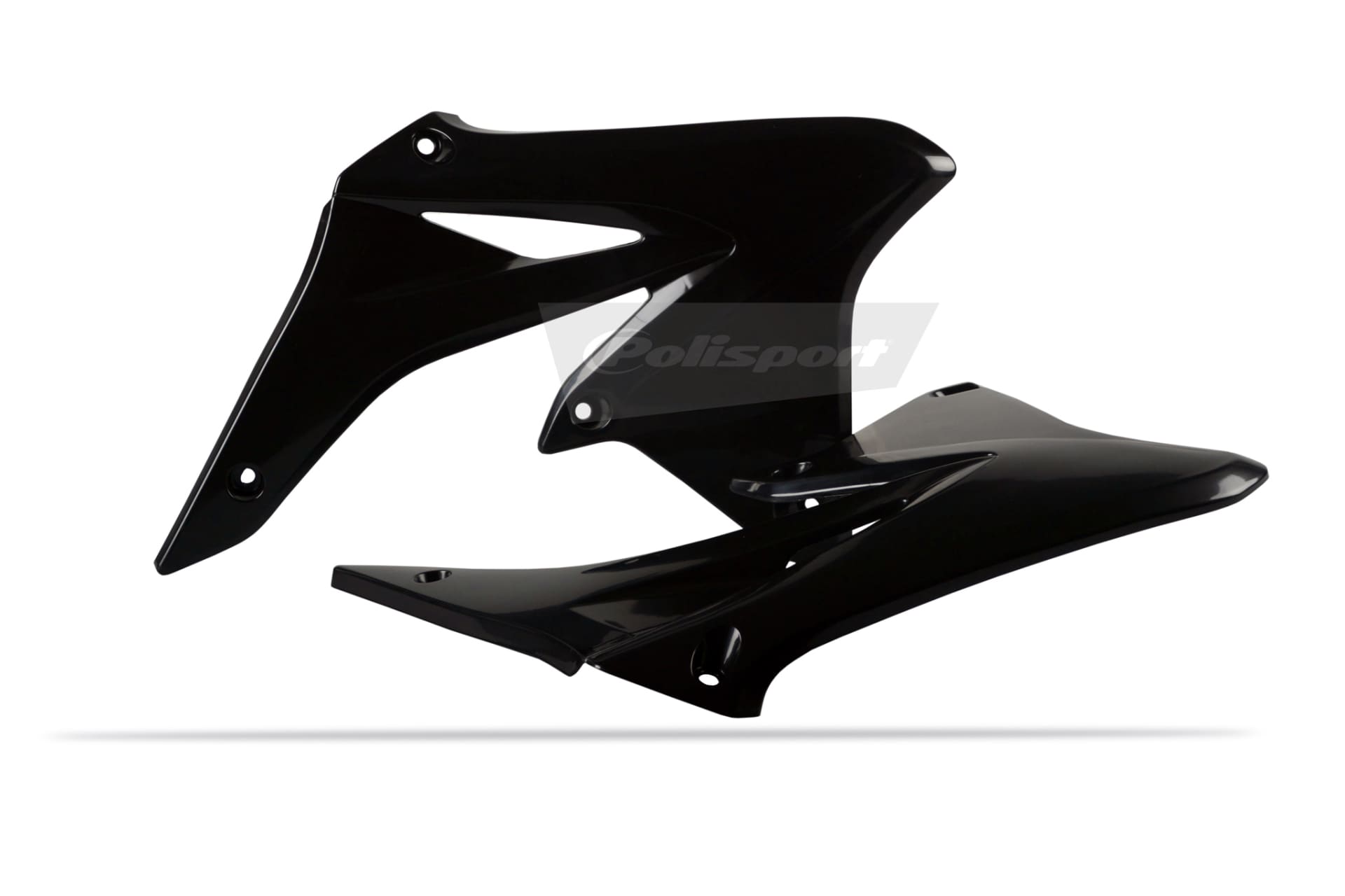 Ecopes de radiateur Polisport Suzuki RMZ250(10-18) noir (6) - Polisport
