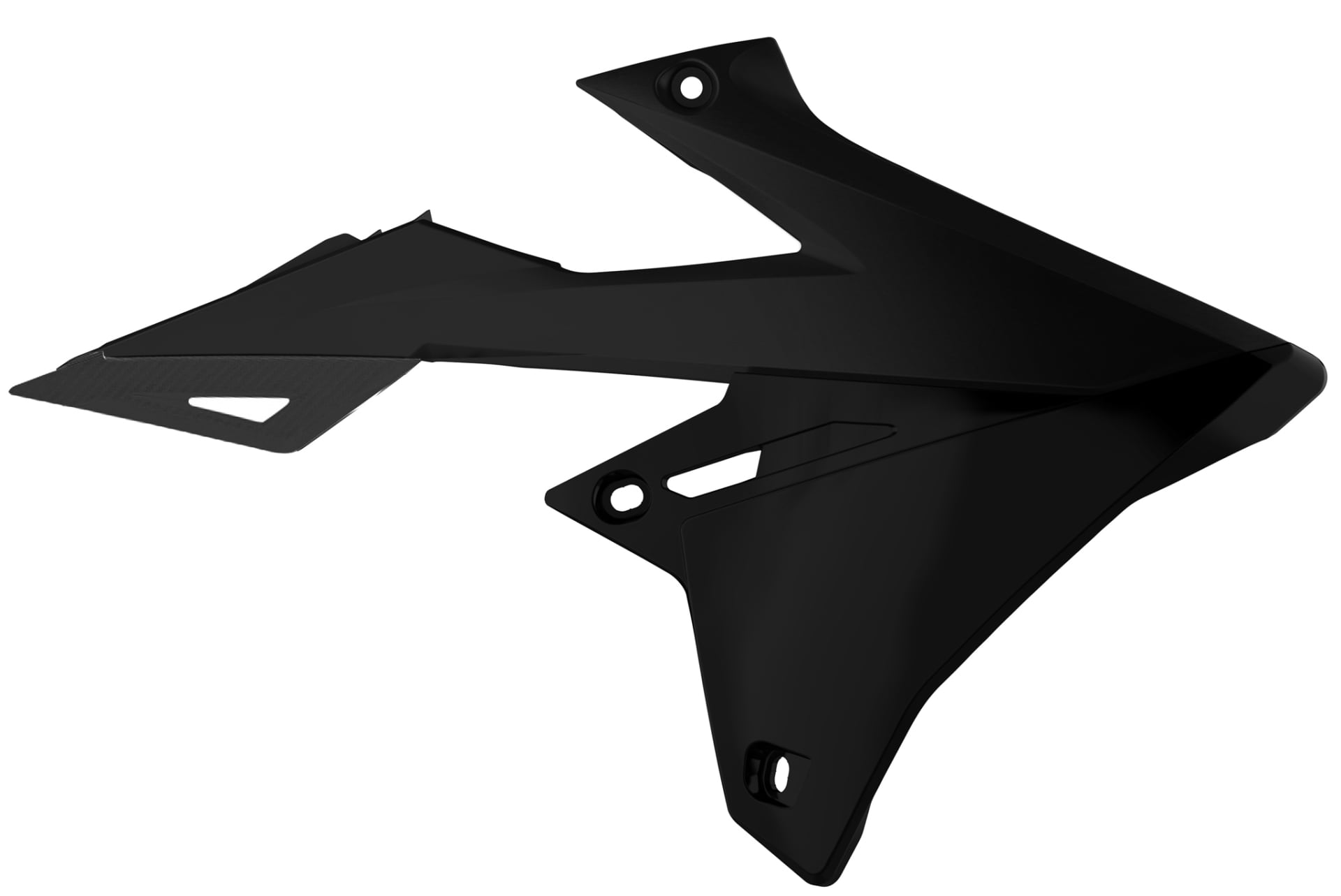 Polisport radiator scoops RMZ450(18-)/RMZ250(19-) Black (5) - Polisport
