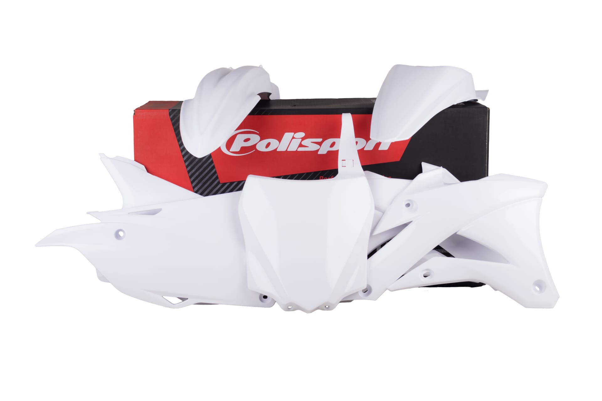 Polisport complete kit KX85/100(14-->) white (1) - Polisport