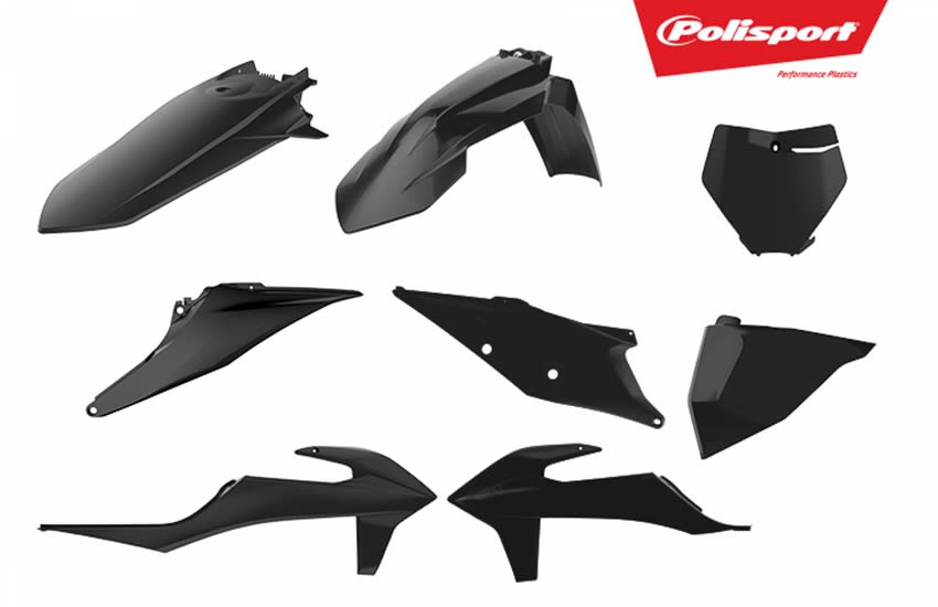 Kit plastique Polisport SX/SXF 19- Noir - Polisport