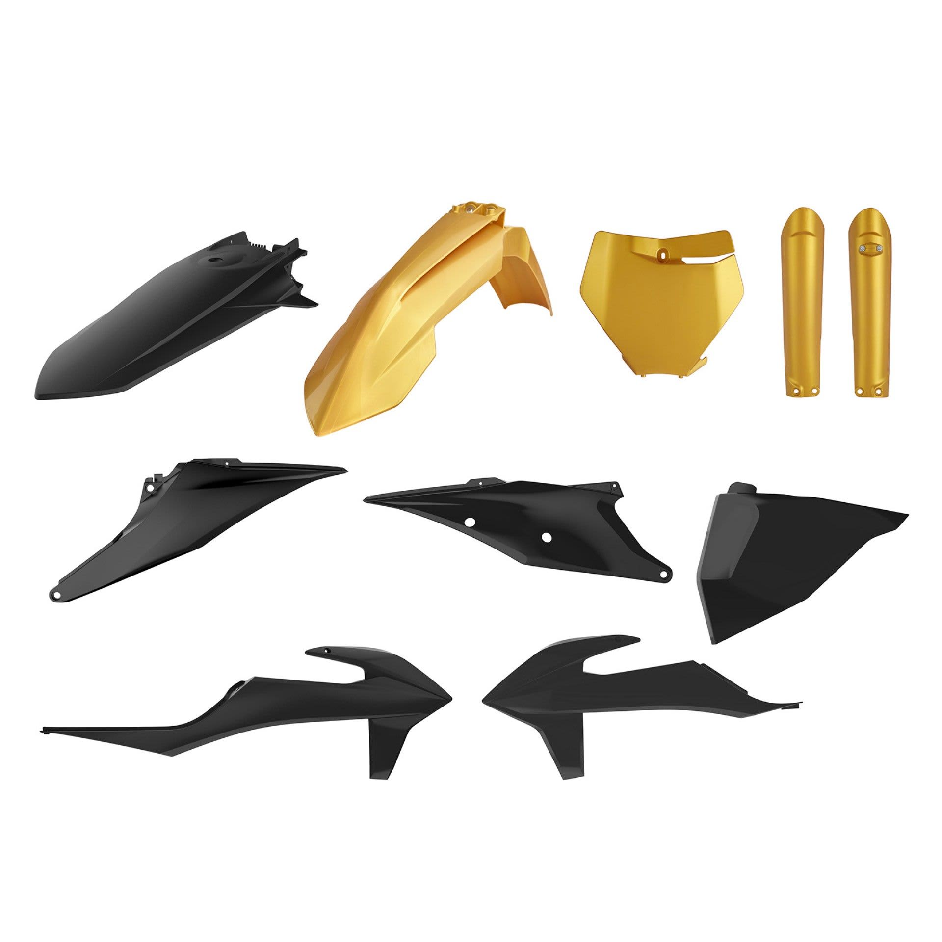 Kit complet Polisport KTM SX/SXF(19->) OR/NOIR - Polisport