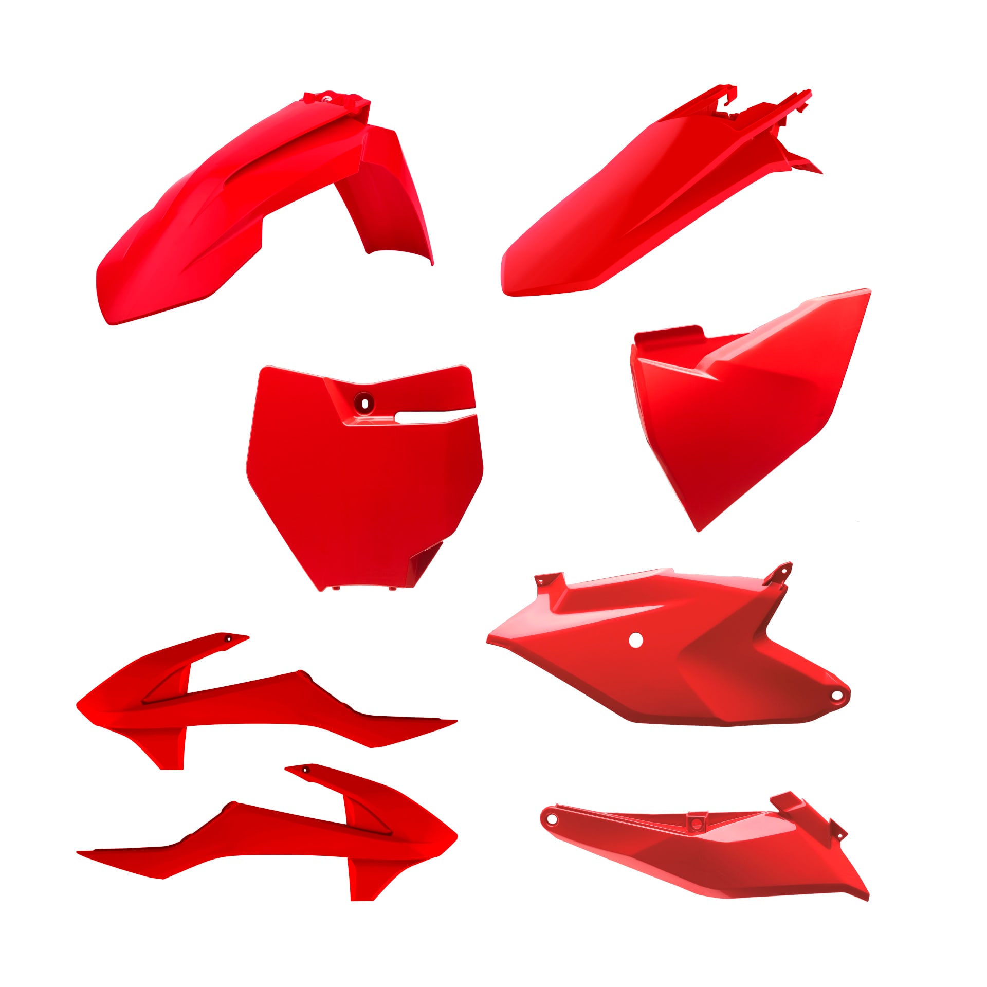 Polisport Plastic Kit MC 85 (21) SX85 (18->) RED - Polisport - Motocross Parts