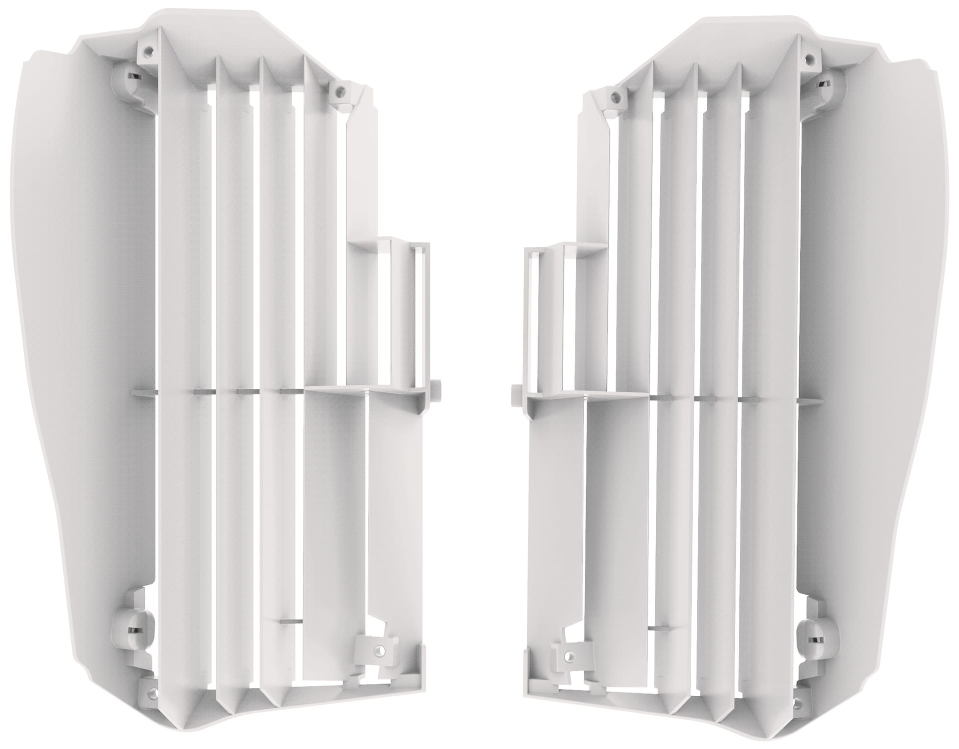 Polisport Radiator Louvers Yamaha YZ450F(18) white - Polisport