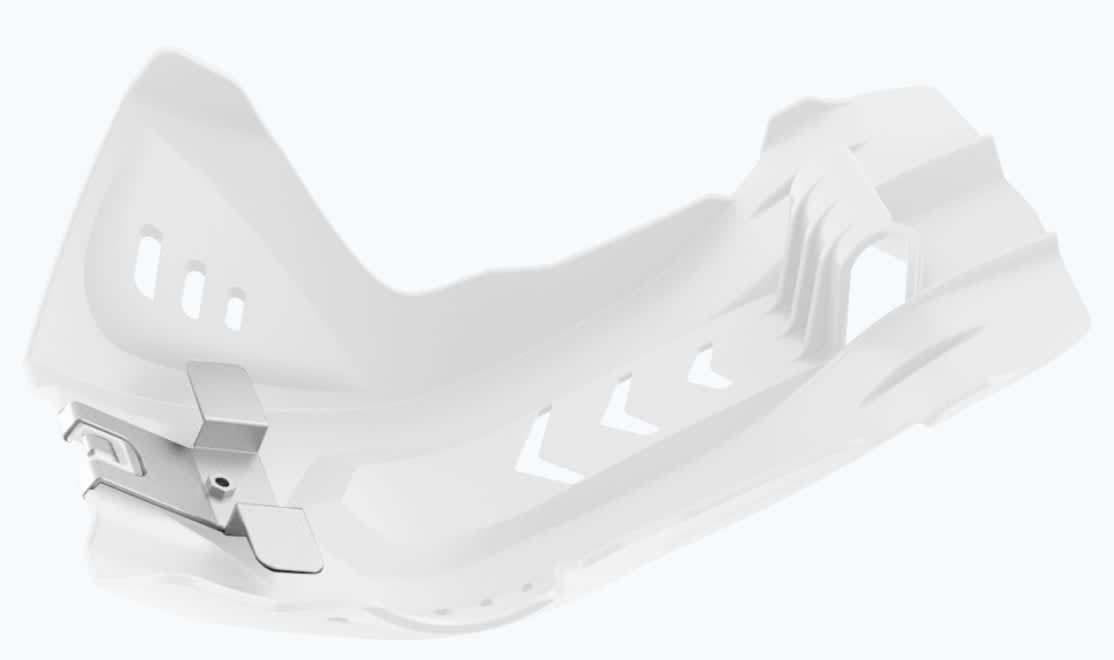 Polisport Fortress FC/SXF250/350(16>)450(19>) FE250/350(17>)450(20>) White - Polisport