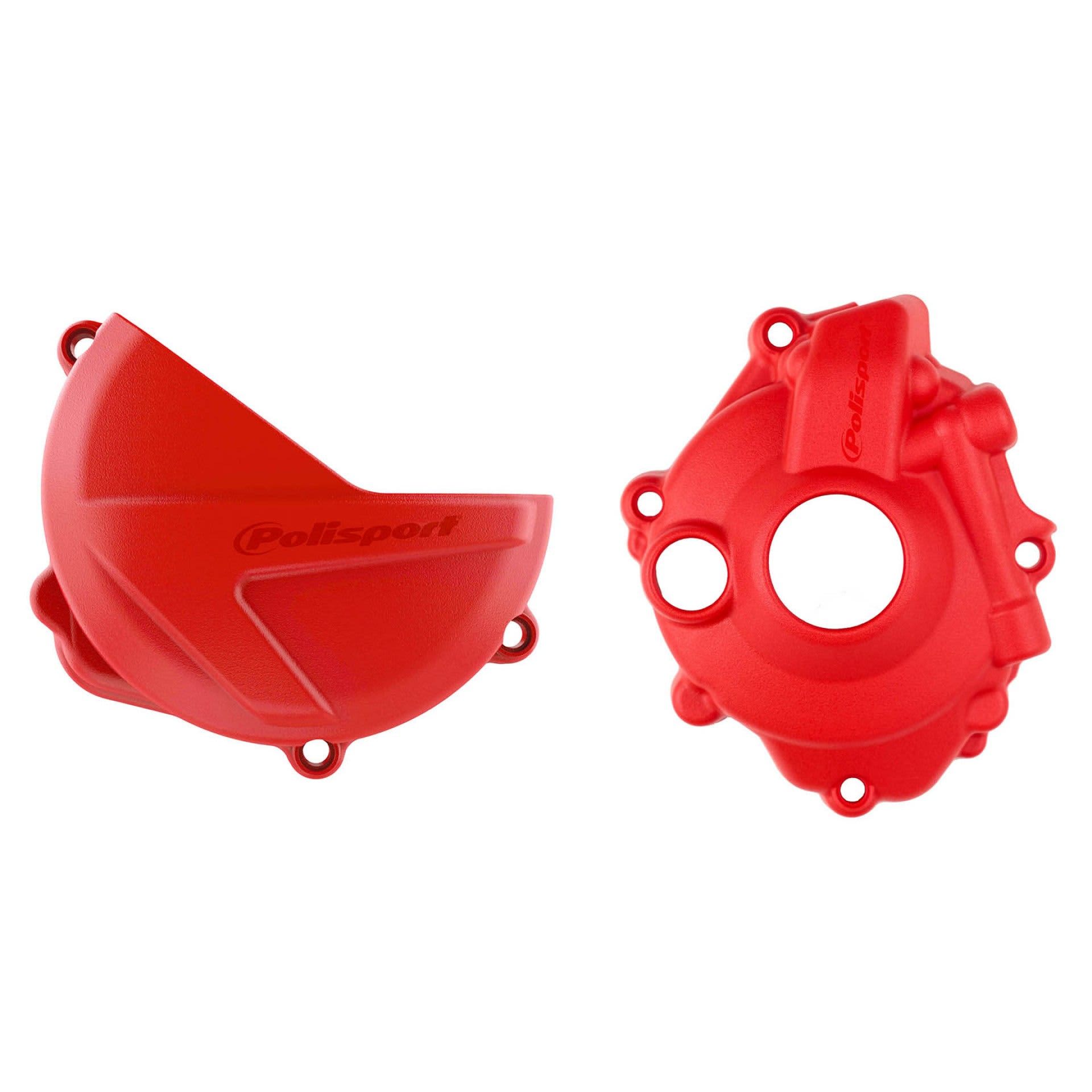Polisport Kit Skydd för kopplings- och tändningshölje CRF250R (18->) Röd - Polisport