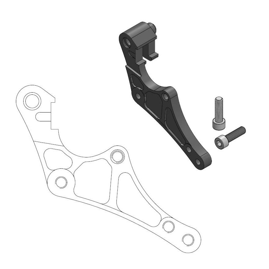 Adaptateur Moto-Master Supermotard street KTM - Moto-Master