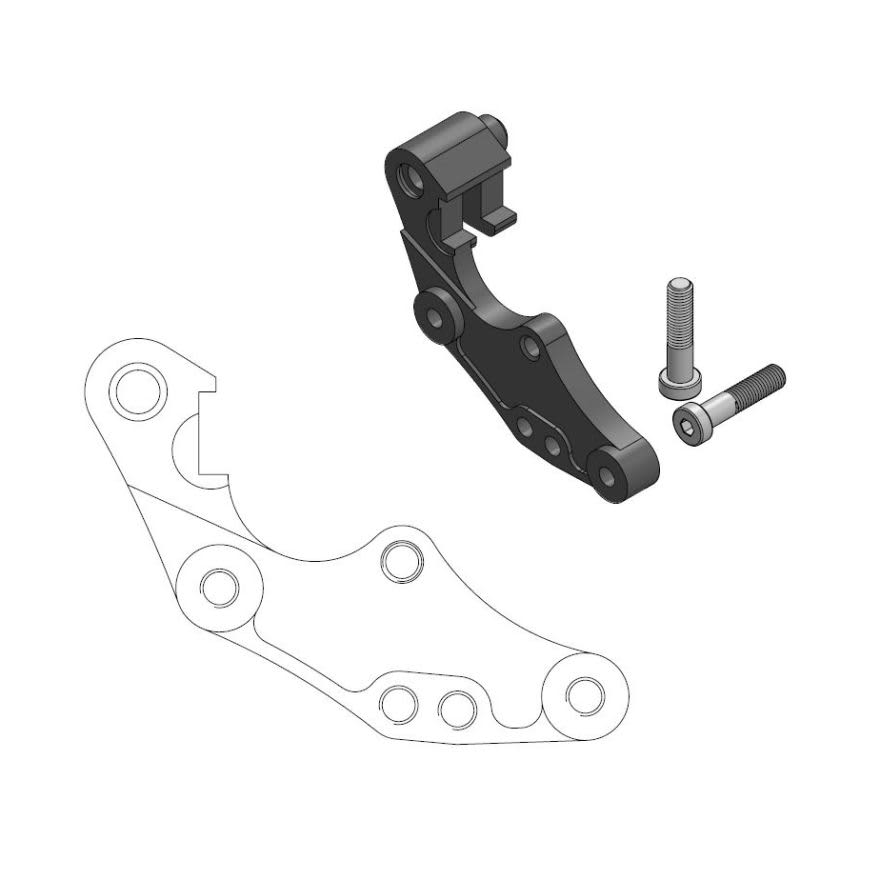 Moto-Master Adapter Dakar Honda - Moto-Master