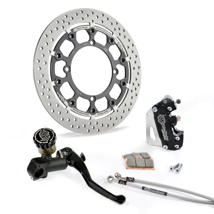 Moto-Master Kit Supermoto Racing Suzuki 300mm Halo T-Floater disc - Moto-Master