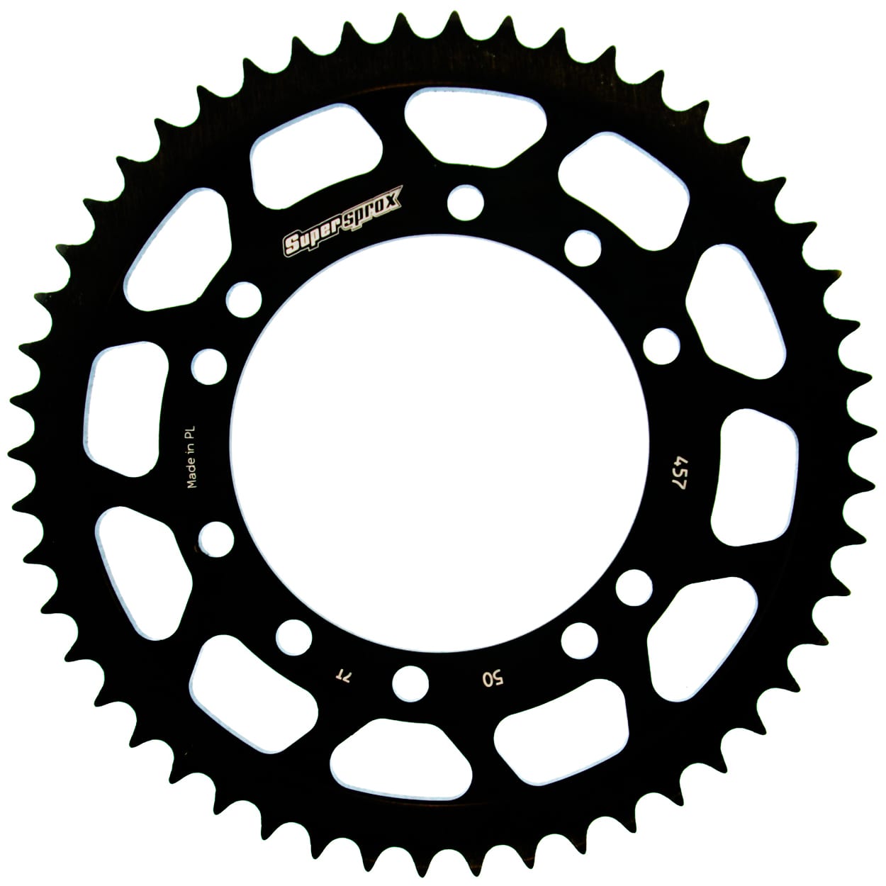 Supersprox Stål Bakre kedjehjul KA KX80/85 Svart 51 - Supersprox