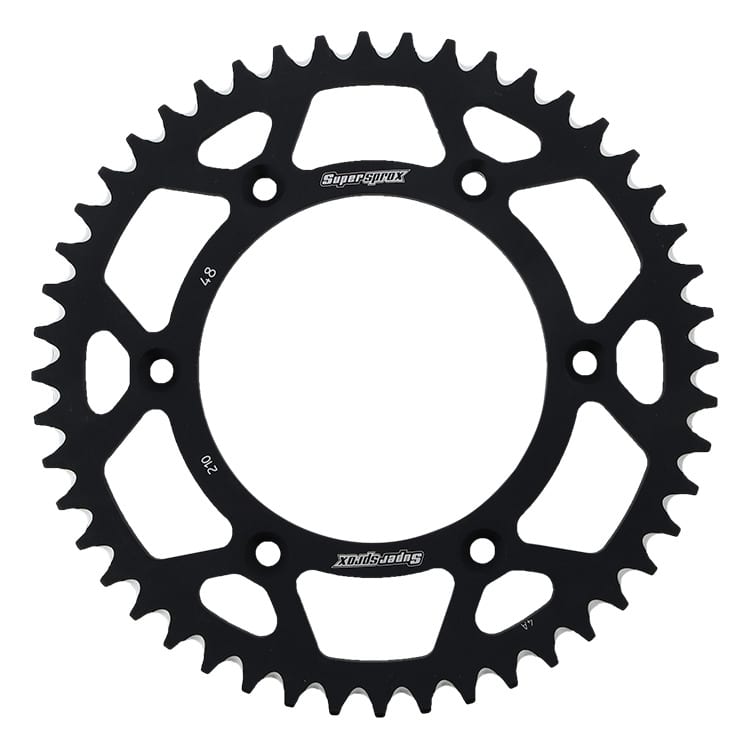 Supersprox Rear Sprocket Alu RAL-210:48 Black - Supersprox