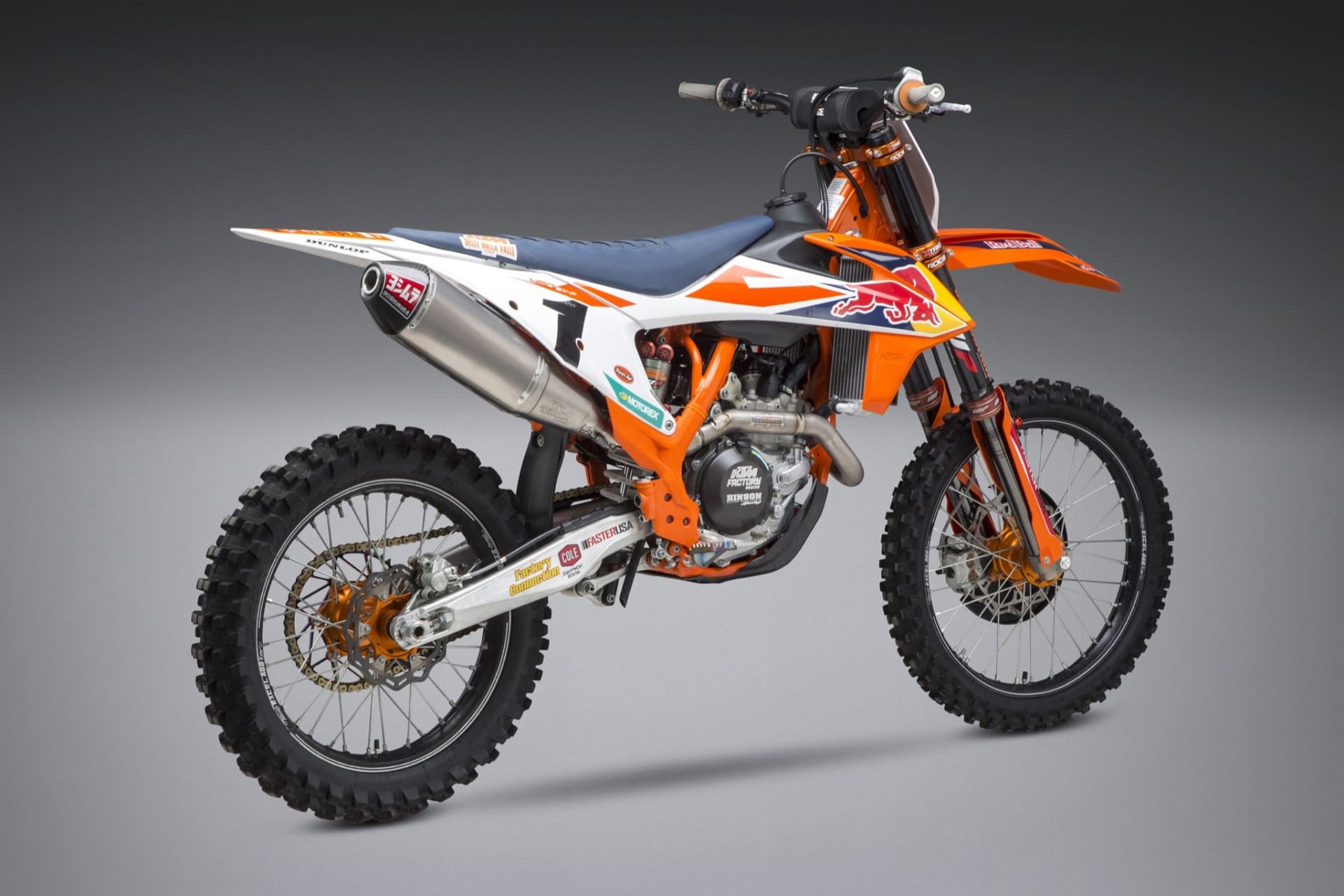 Yoshimura Full System Ktm 450Sx-F / Husq Fc450 19-20 Signature Rs-4 Fs Ti-Ti-Cf - Yoshimura