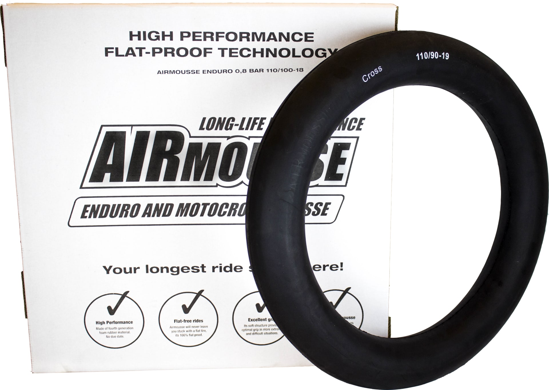AirMousse MX 0,8 bar 110/90-19 - AirMousse - Motocross Parts