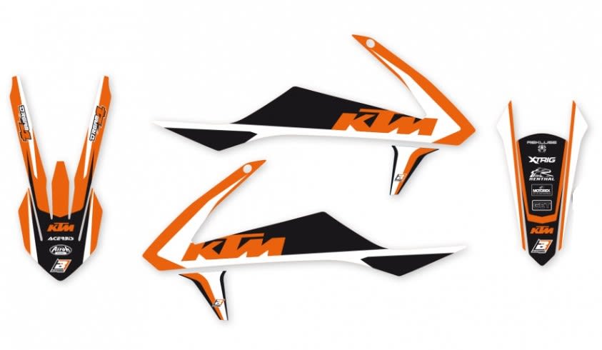 Blackbird Dream 4 graphic kit SX/SX-F 16-18 - Blackbird