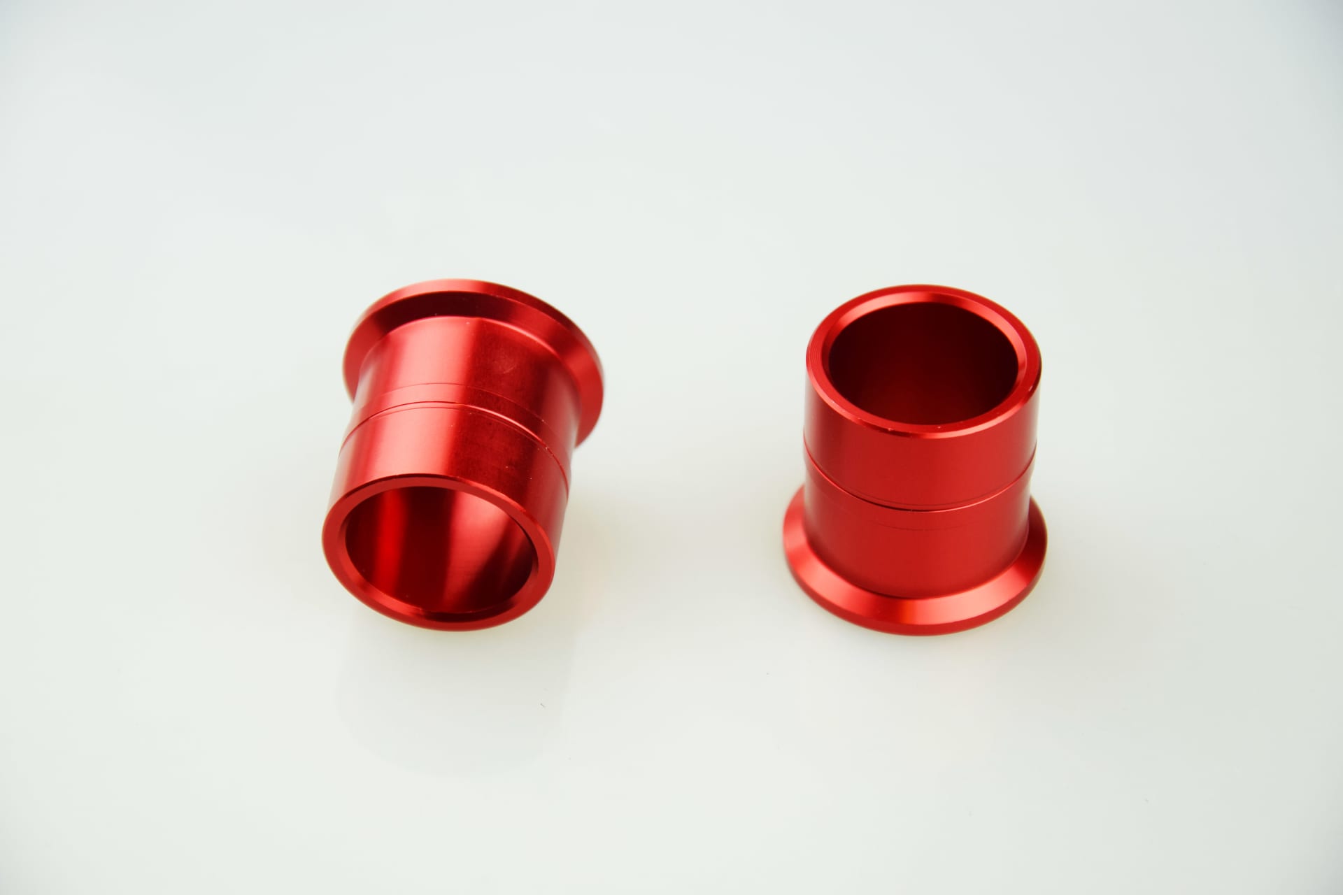 Scar Front Wheel spacer - Kawasaki Red color - Scar