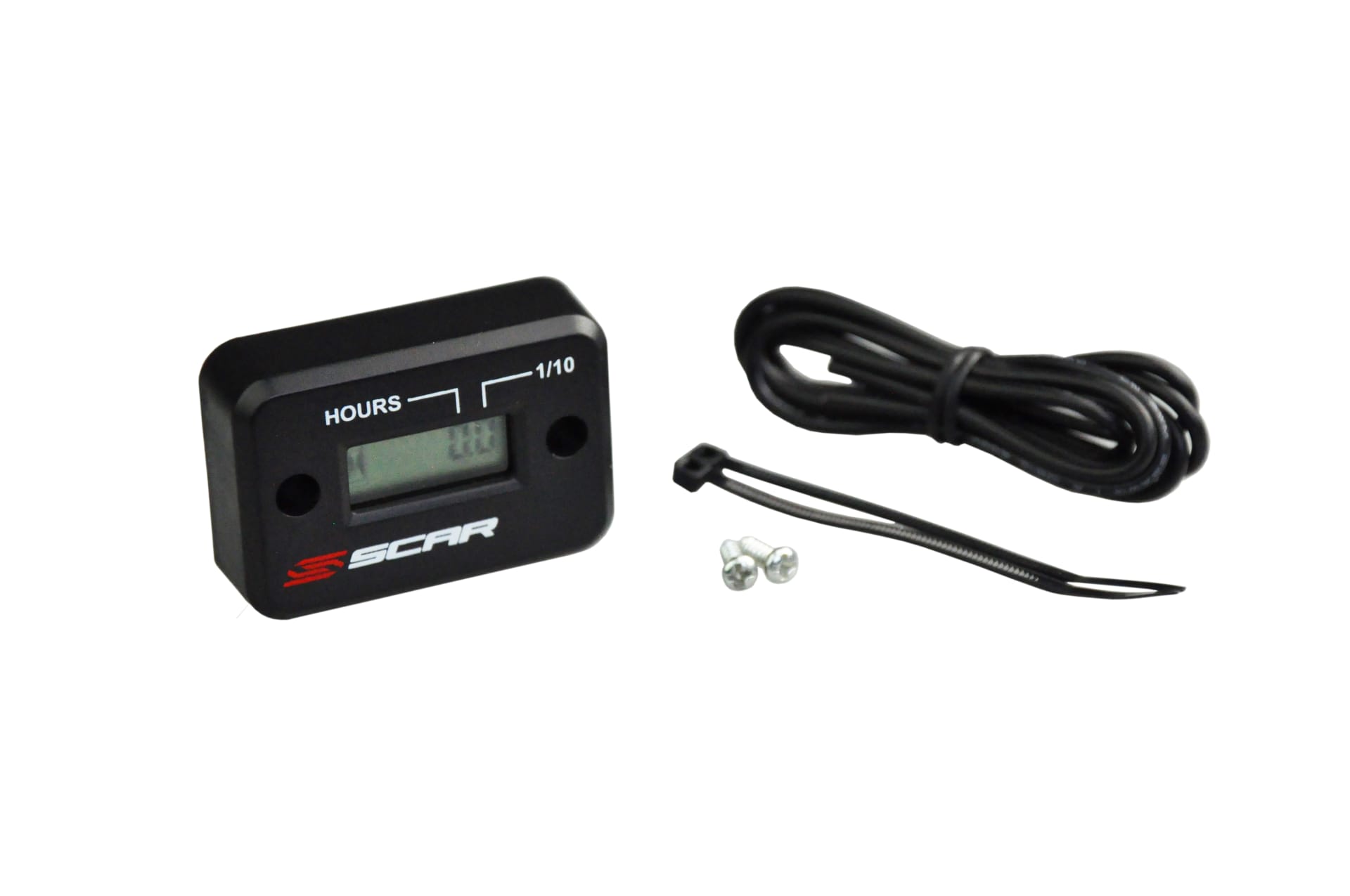 Scar Hour Meter Black color - Scar - Motocross Parts