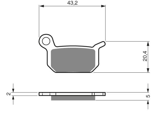 GOLDFREN Bremseklodser 190 Keramik Carbon S3 - Goldfren