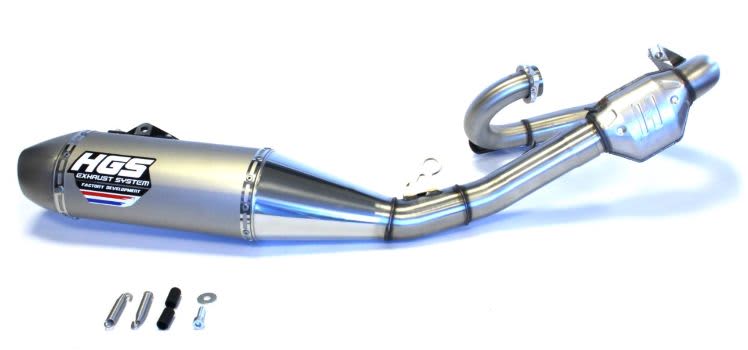 HGS Udstødningssystem 4T Komplet sæt YZF450 2023- - HGS - Motocross Parts