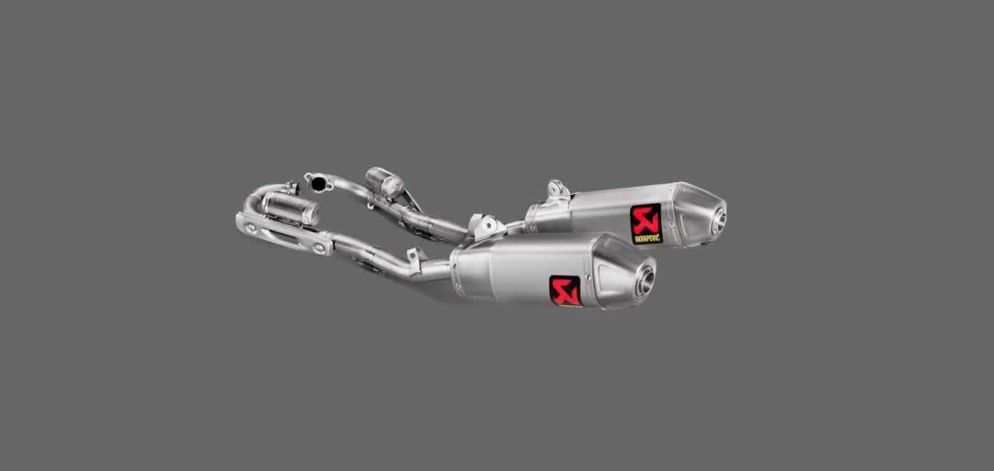 Akrapovic Evolution Line (Titanium) CRF 250 R / RX 2018- (Double silencer) - Akrapovic