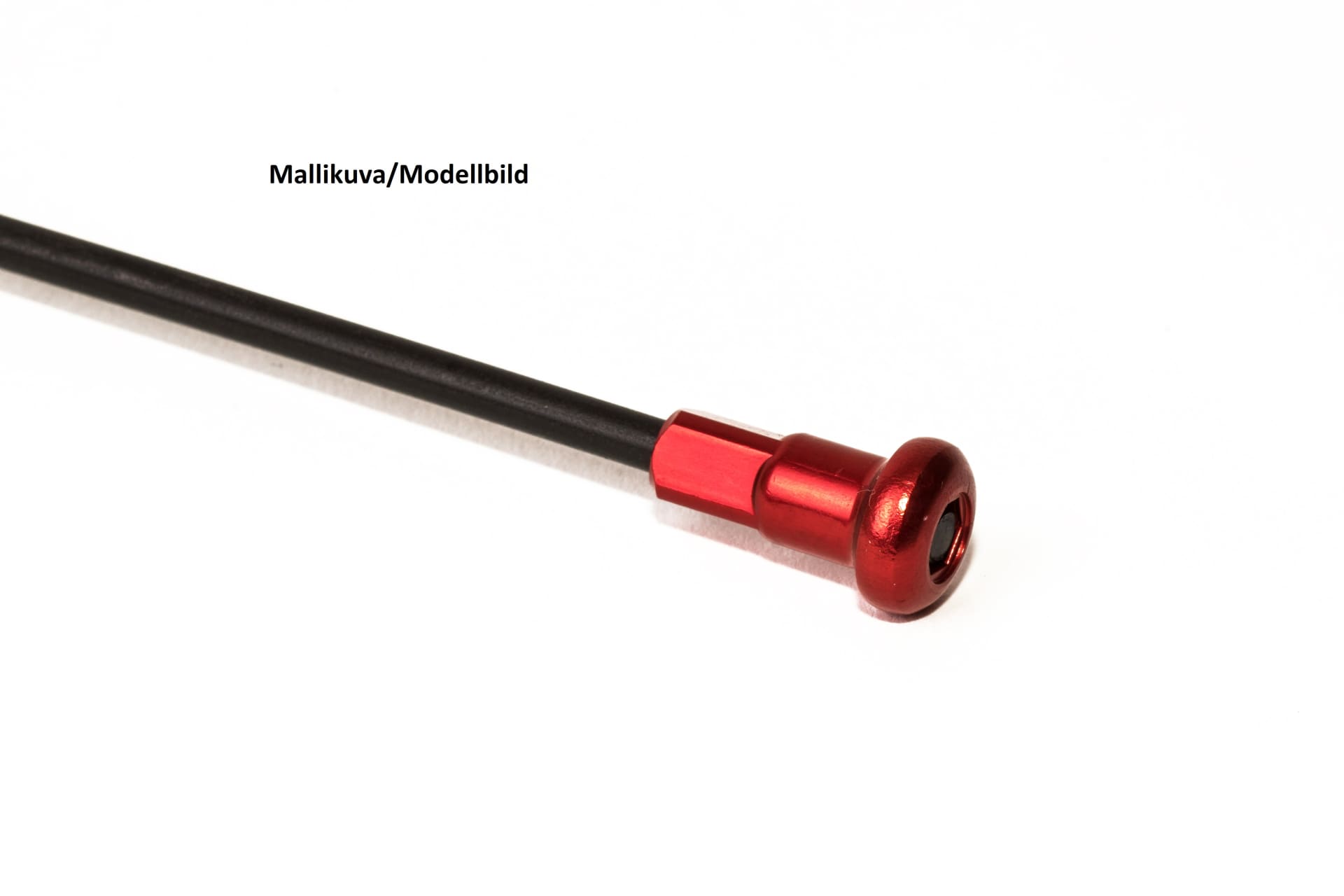 Haan wheel CRF250 14- 19-1,85 RED HUB/A60 RIM/BLACK SPOKES/RED NIPPLES - Haan wheels