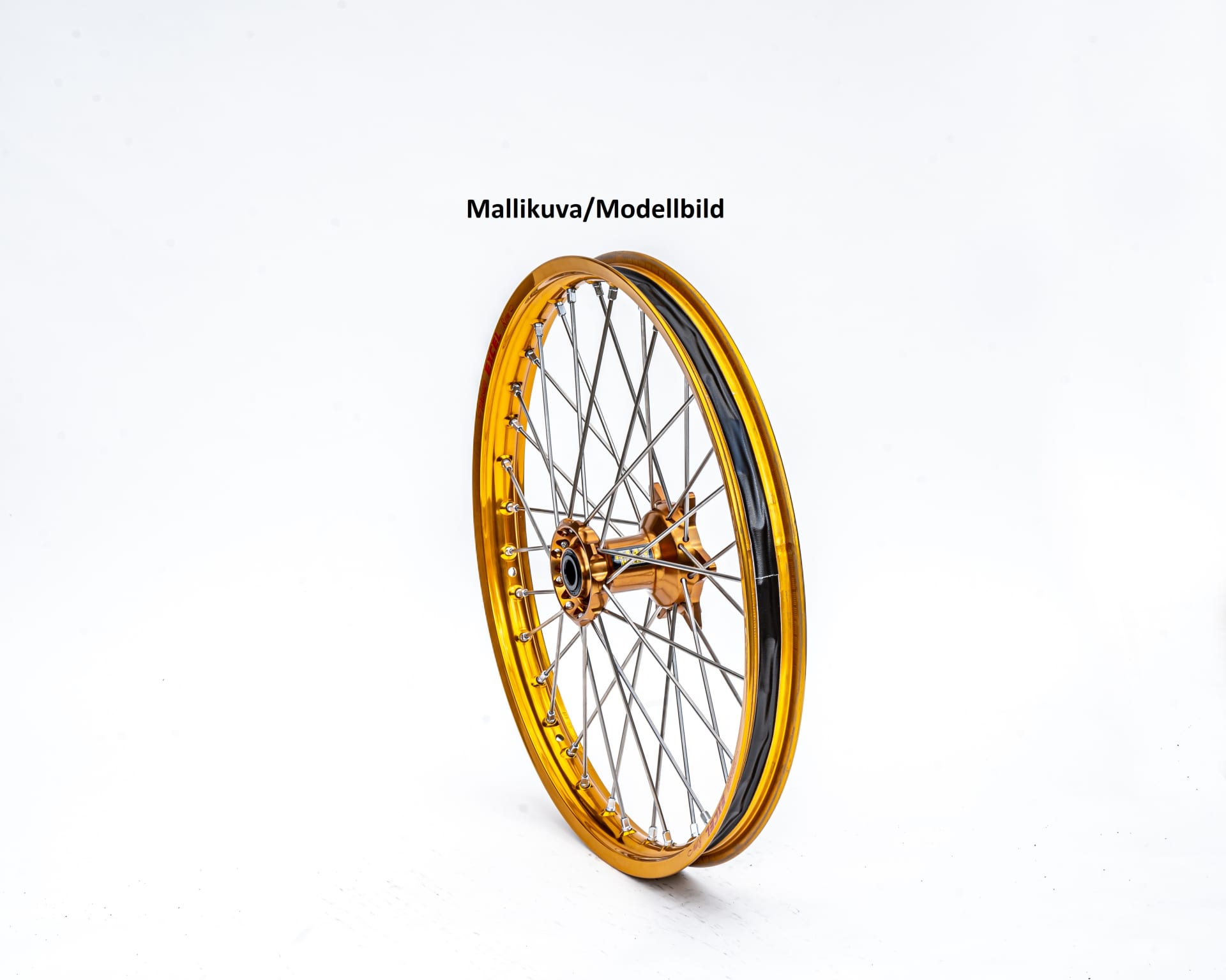 Haan wheel RMZ 250 / RMZ 450 05-16 21-1,60 MAGNESIUM HUB/GOLD RIM - Haan Wheels
