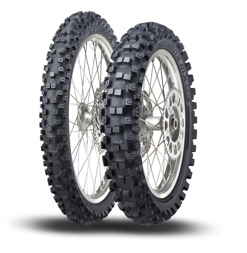 Dunlop Geomax MX53 90/100-14 bagpå - Dunlop - Motocross Parts