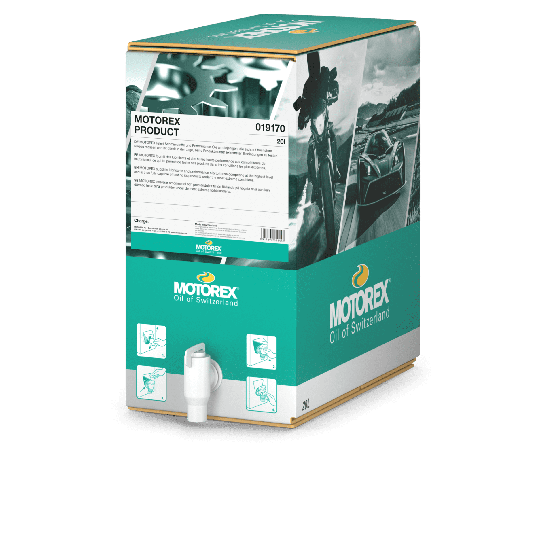 Motorex Cross Power 4T 10W/60 20 ltr - Motorex