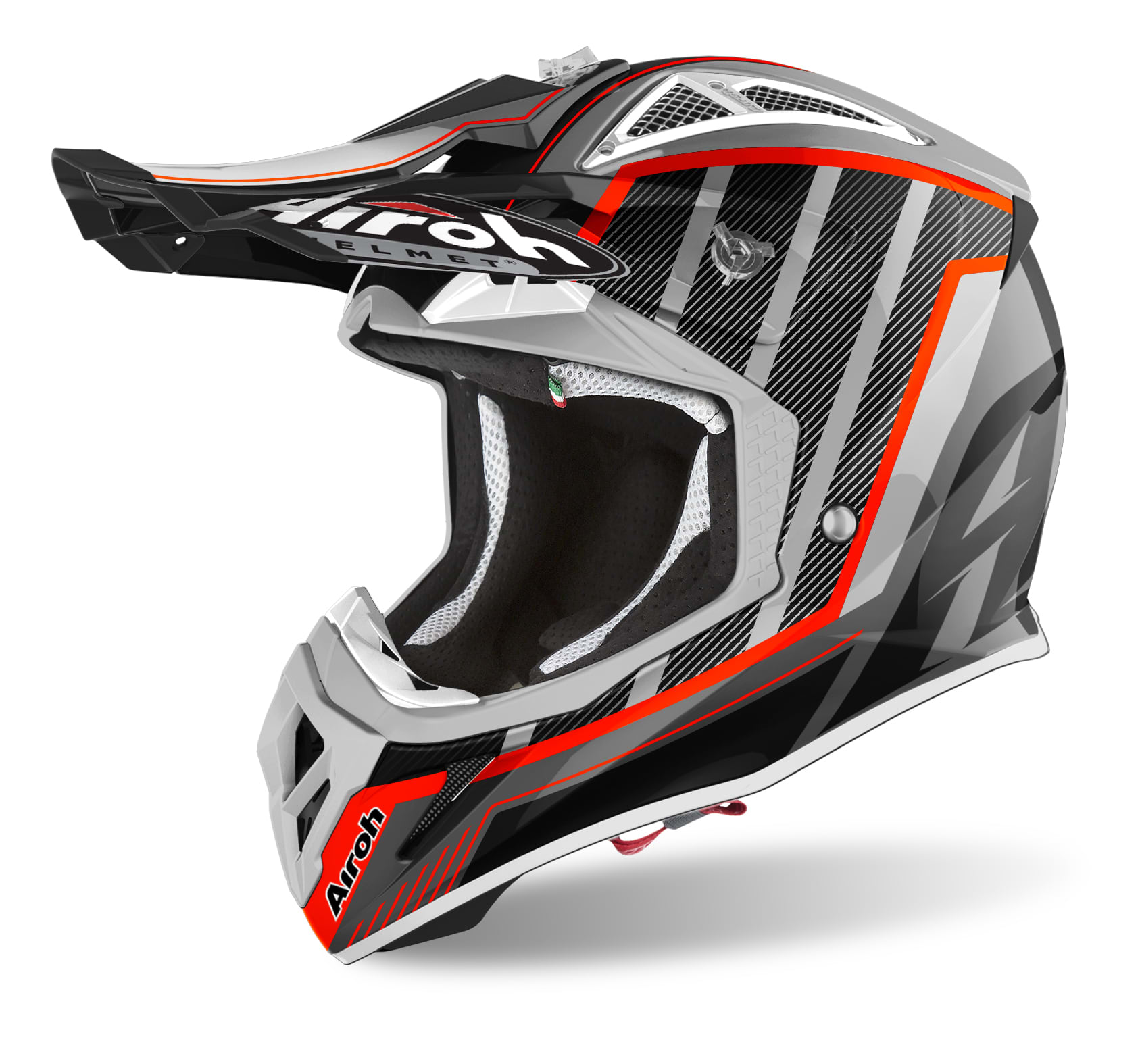 Airoh Helmet Aviator 2.3 AMSS Glow chrome black - Airoh