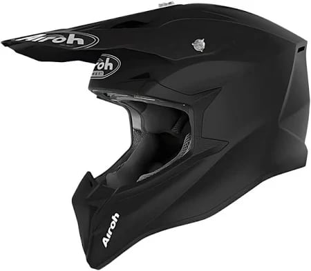 Airoh-hjelm Wraap Youth Black matt XS - Airoh