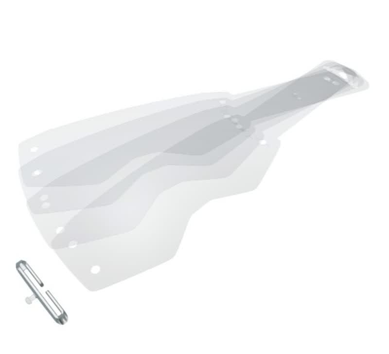 Scott Works Tear Off fits Prospect PAK-20 osz - Scott - Motocross Parts