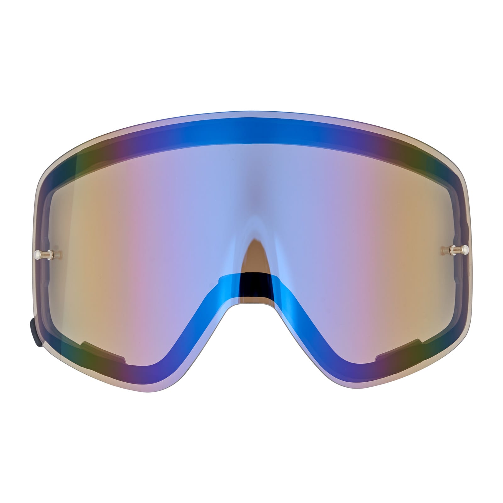 AMOQ Vision MX Single Lens - Blue Mirror - AMOQ - Motocross Parts