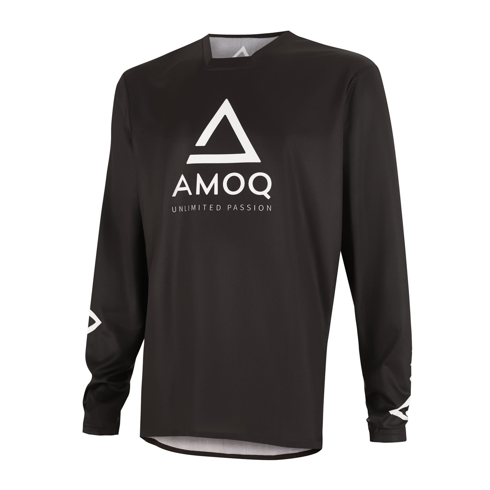 AMOQ Ascent Comp Jersey Svart-vit - AMOQ