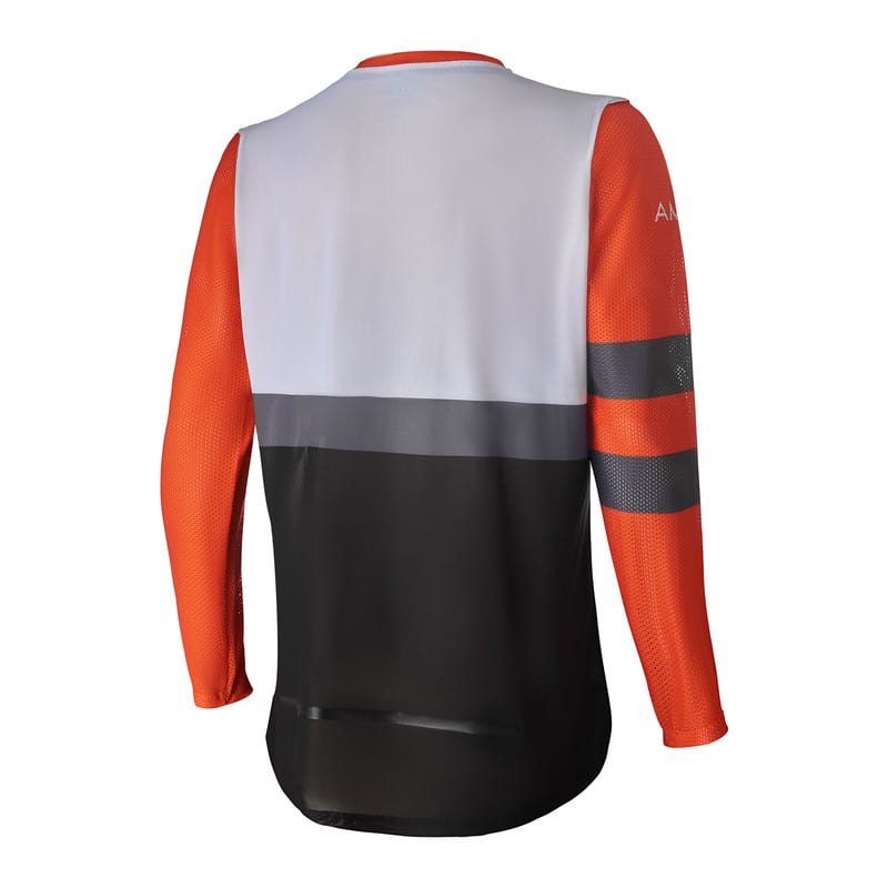 AMOQ Airline Mesh Jersey Orange/White - AMOQ