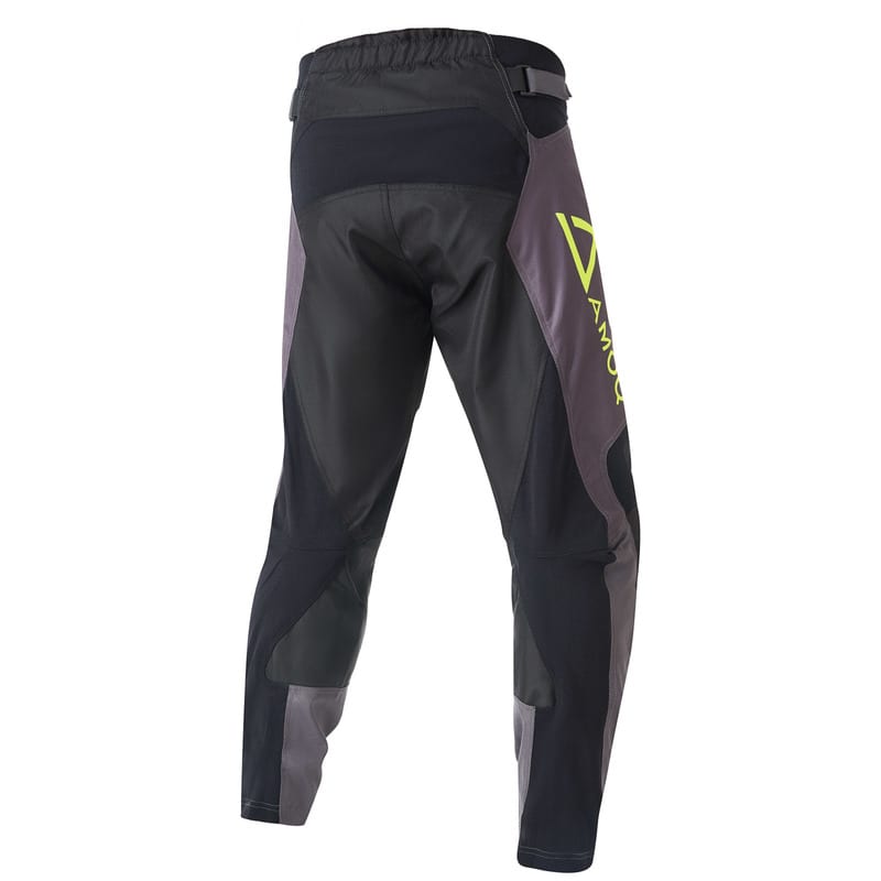 AMOQ Ascent Pants Grey/Black/HiVis - AMOQ