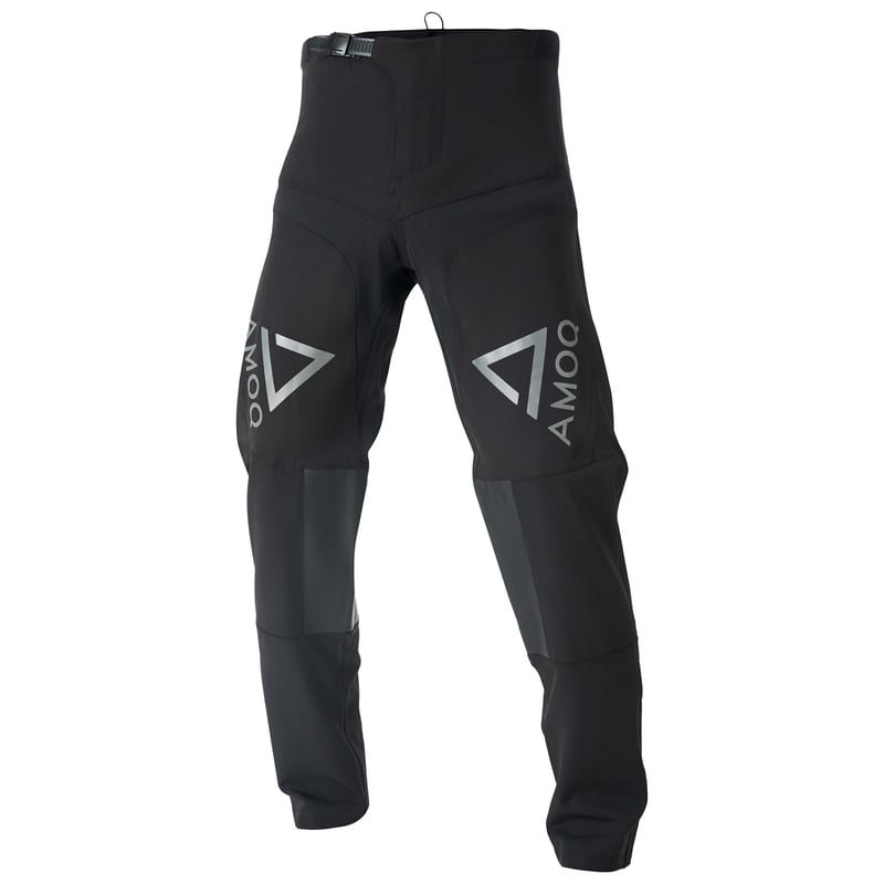 AMOQ Airline Stretch Pants Black/Gray - AMOQ - Motocross Parts
