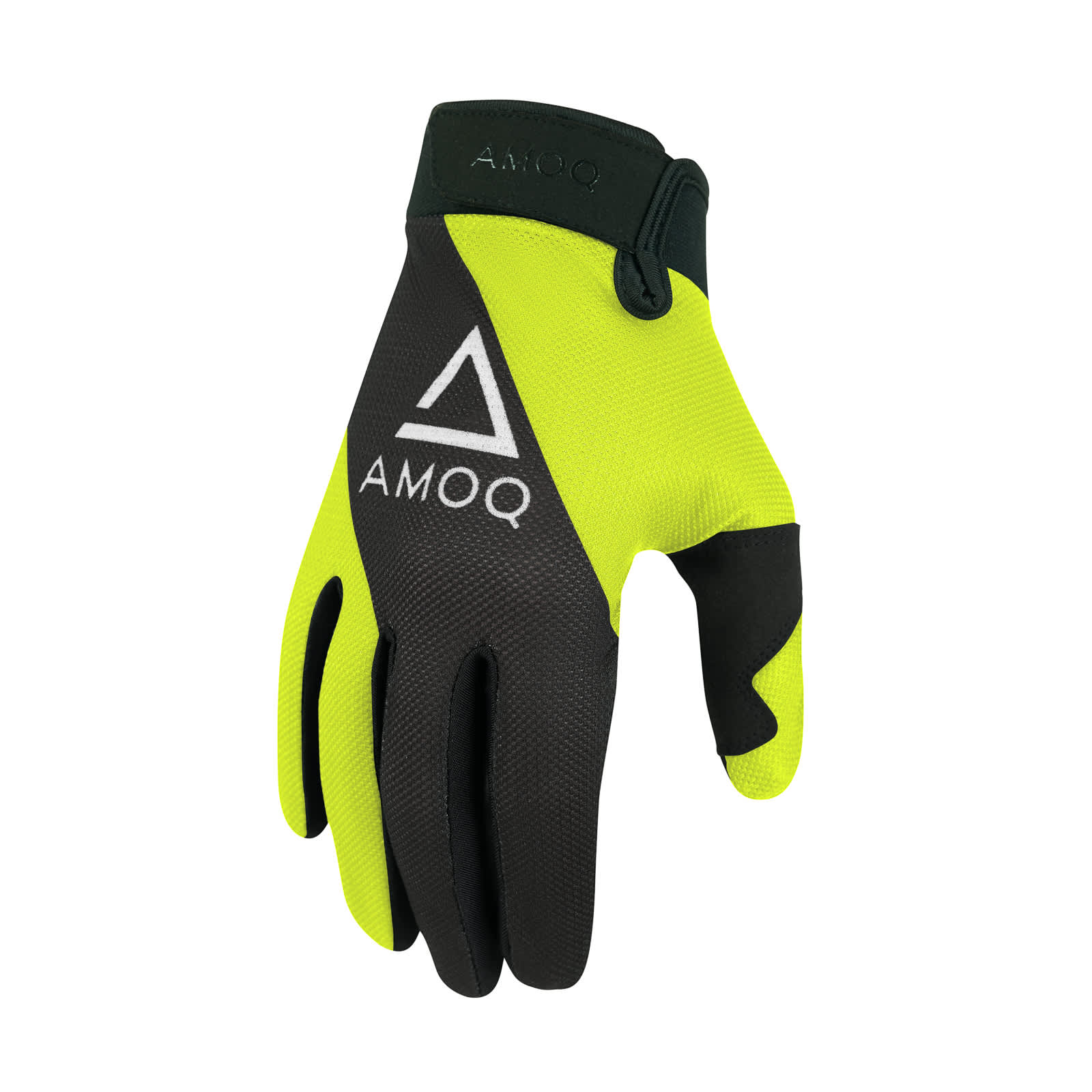 AMOQ Gants en maille Airline Noir-HiVis - AMOQ