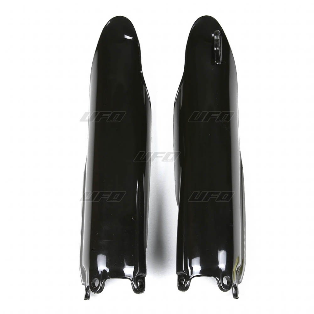 UFO Fork slider protectors YZ/YZF125-450 08- Black 001 - UFO