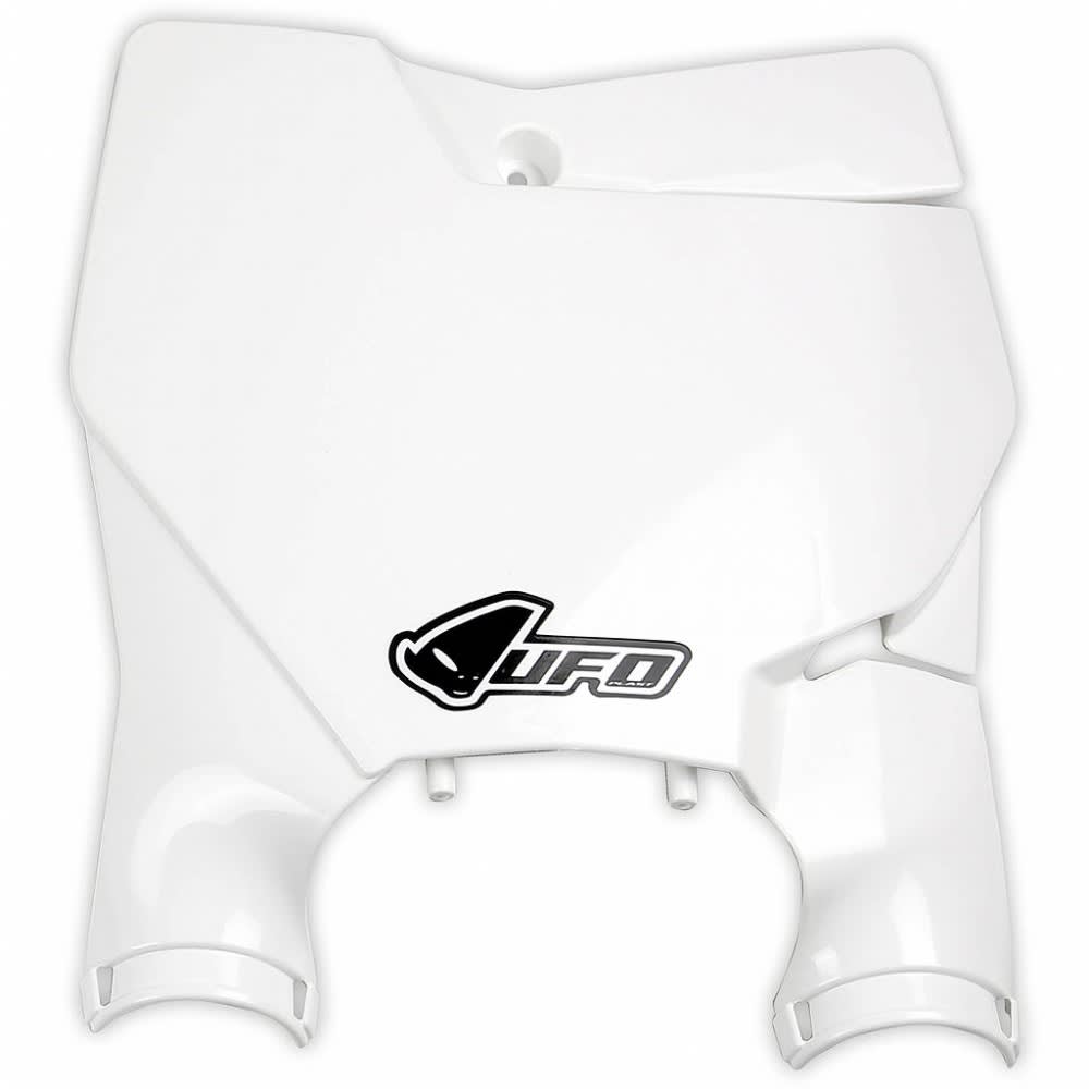 Plaque d'immatriculation avant UFO Stadium KTM 125/450 SX/SX-F 16- Blanc 047 - UFO