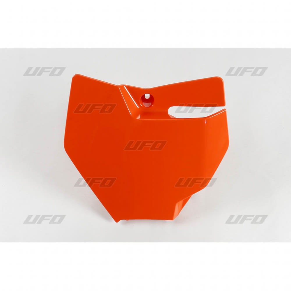Plaque d'immatriculation avant UFO KTM85SX 18-,Orange 127 - UFO